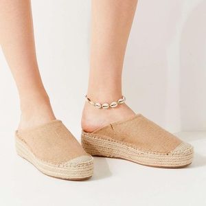 3 FOR $75 NEW UO LAURA ESPADRILLE MULES SIZE 10